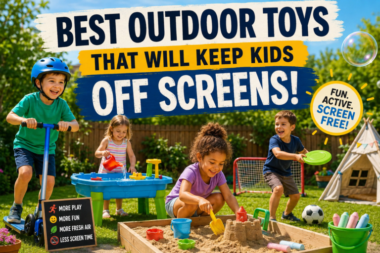 Best Outdoor Toys That Will Keep Kids Off Screens